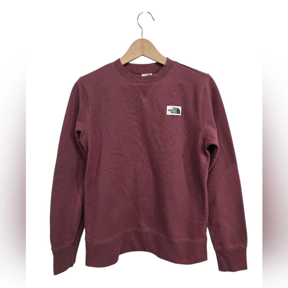 The North Face Women's Maroon Sweatshirt Small